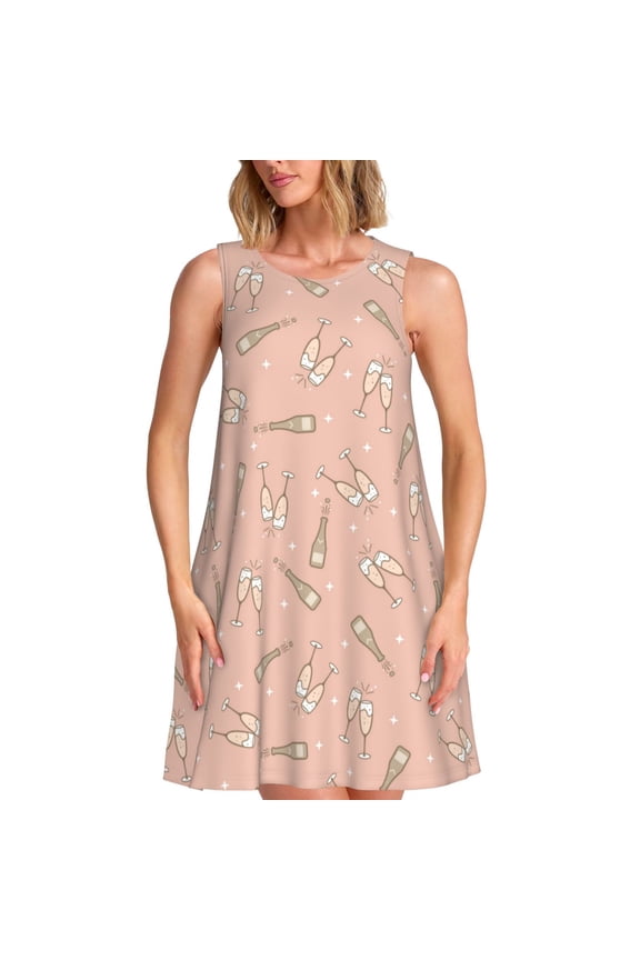 Spring Summer Dresses for Women 2025 - New Year'S Eve Party Swimsuit Coverup Sundresses for Women, Beach Vacation Clothes for Women, Hawaiian Tshirt Dresses for Women