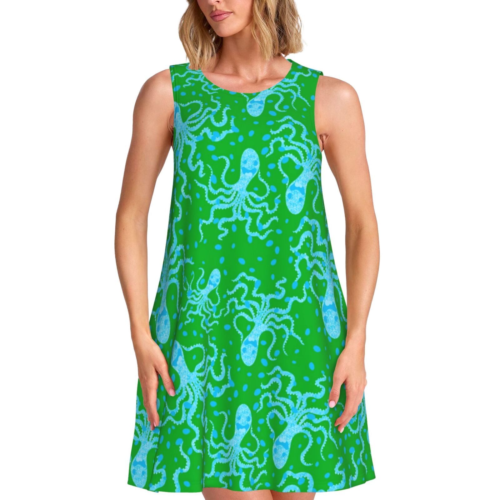 Spring Summer Dresses for Women 2025 - Octopus1 Swimsuit Coverup ...