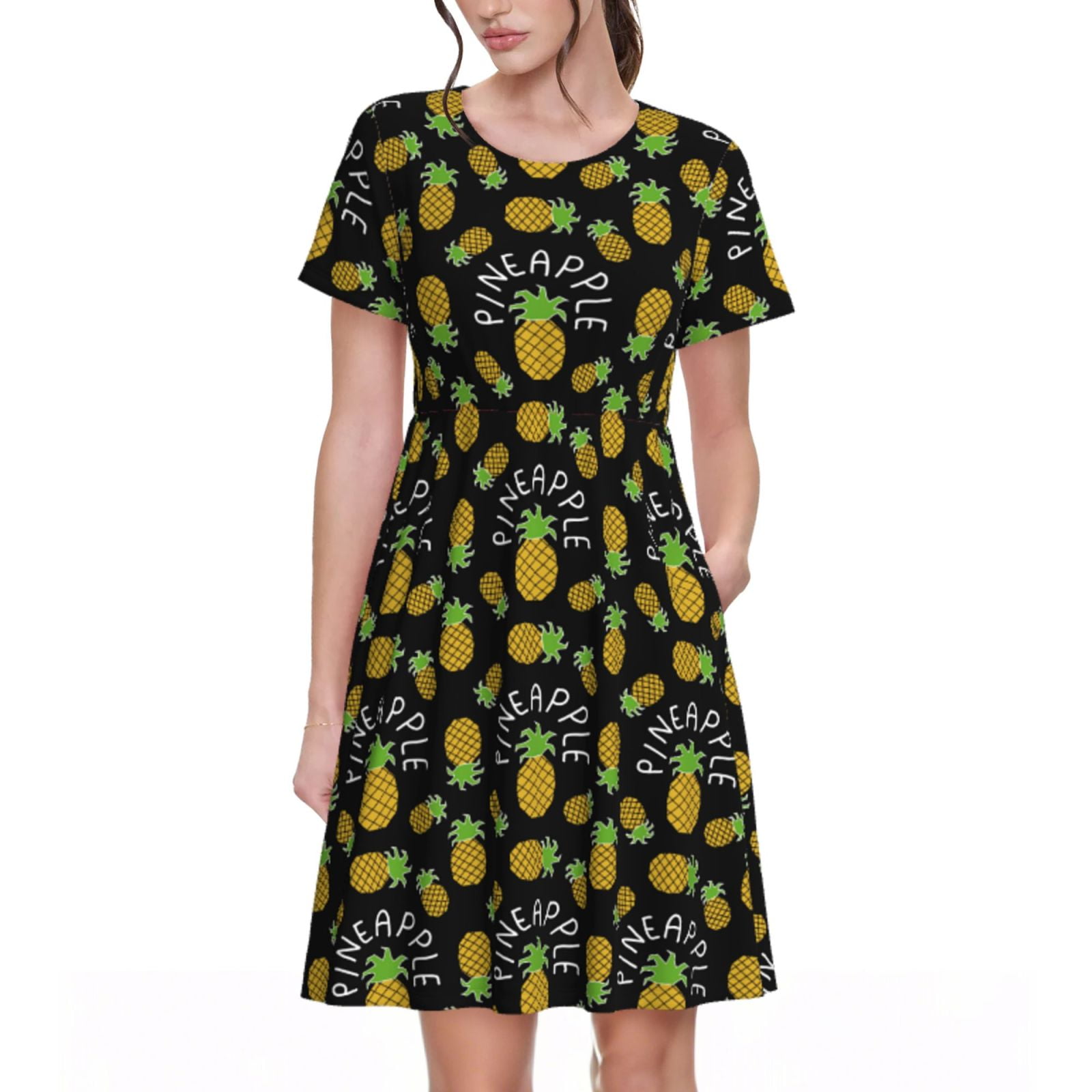 Spring Summer Dresses for Women 2025 - Pineapple Beach Vacation Clothes ...