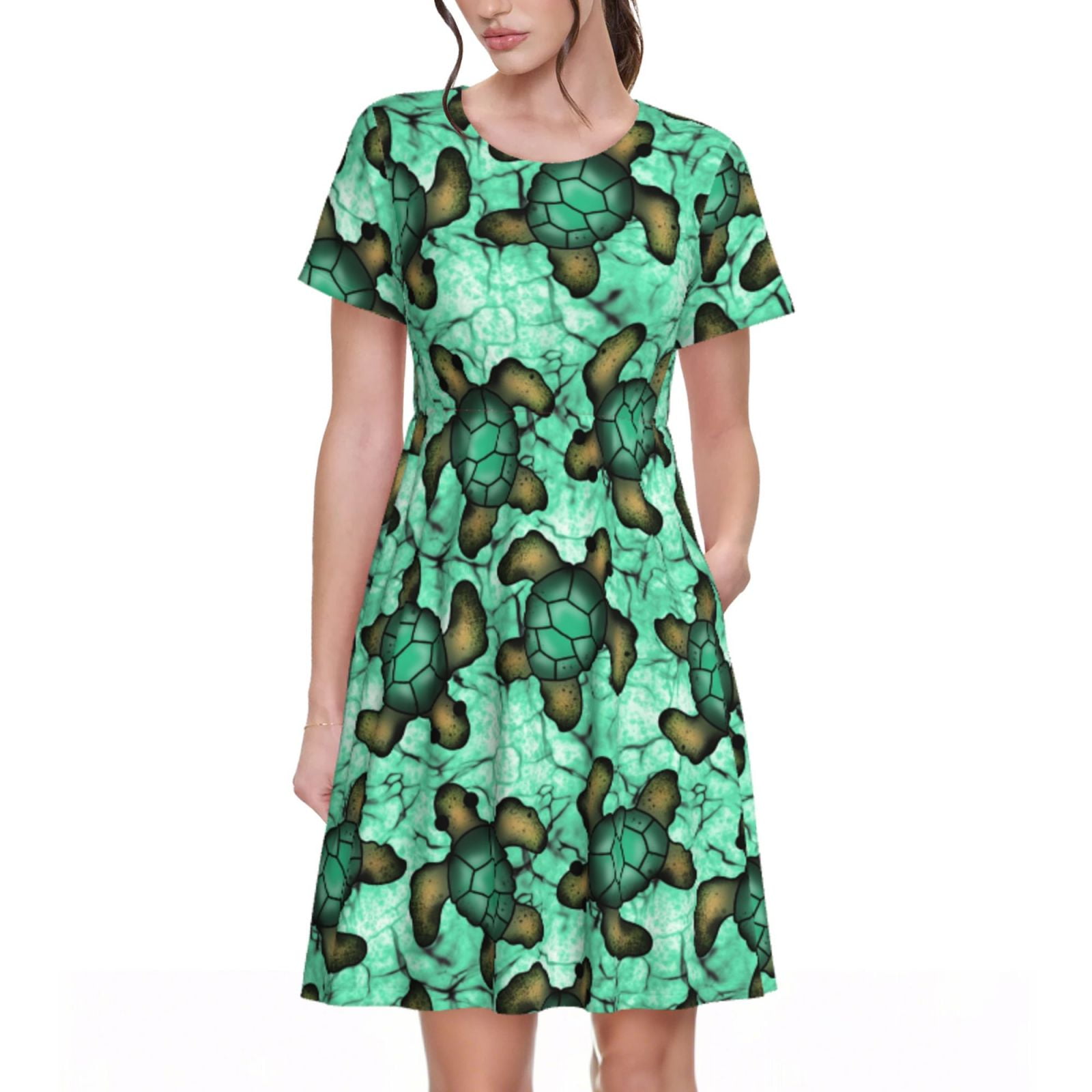 Spring Summer Dresses for Women 2025 - Sea Turtle(N) Beach Vacation ...