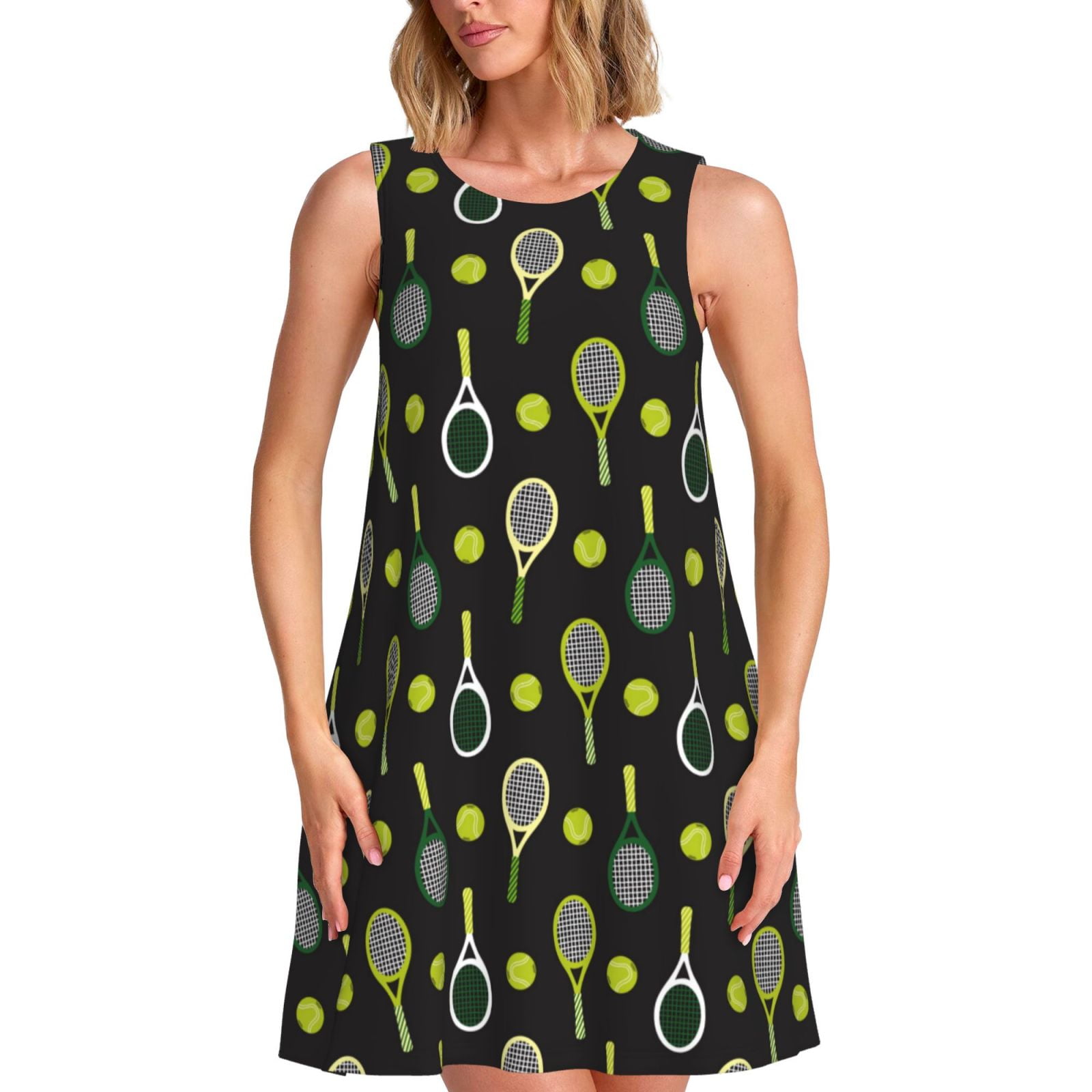 Spring Summer Dresses for Women 2025 - Tennis Rackets Swimsuit Coverup ...
