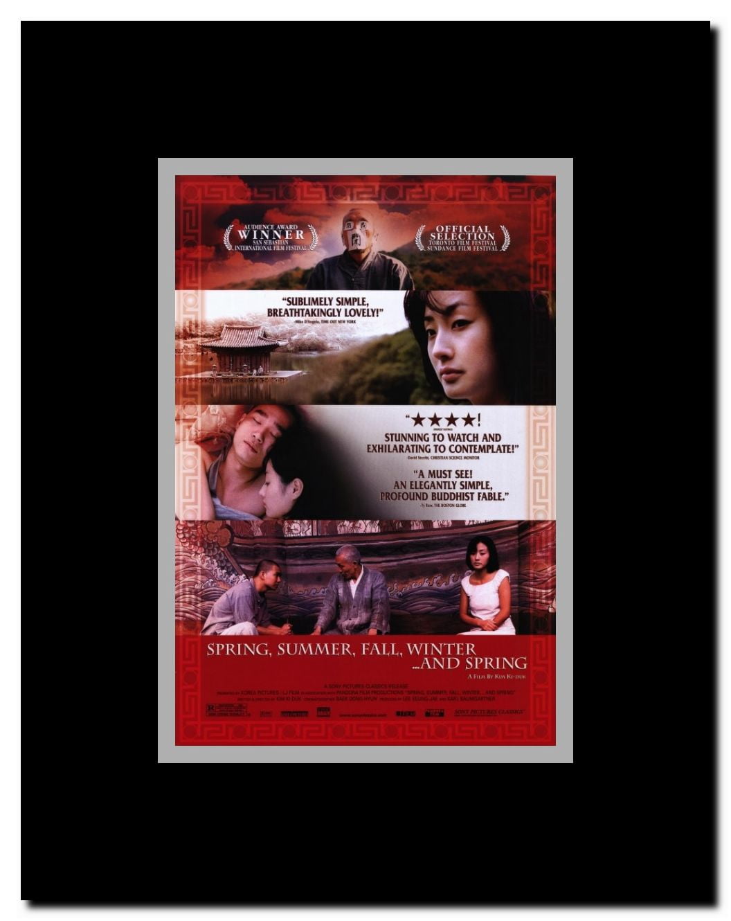 Spring Summer Fall Winter... and Spring Framed Movie Poster