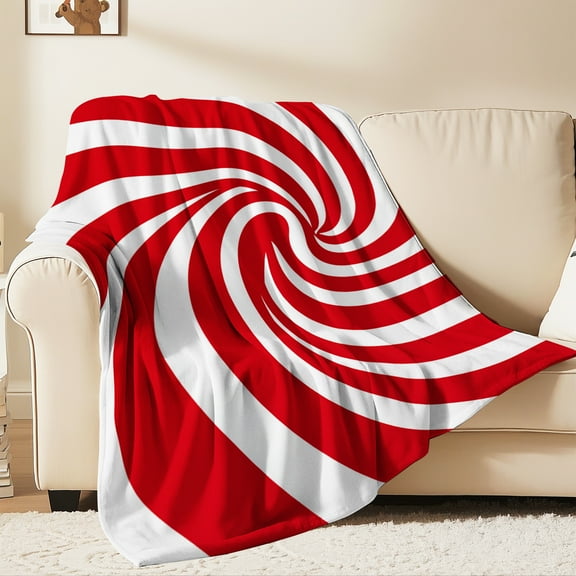 Spring Summer Flannel Throw Blanket 30x40 Inches Fleece Blanket Throw, Soft Lightweight Plush Cozy Blankets for Bed, Sofa, Couch, Travel, Camping