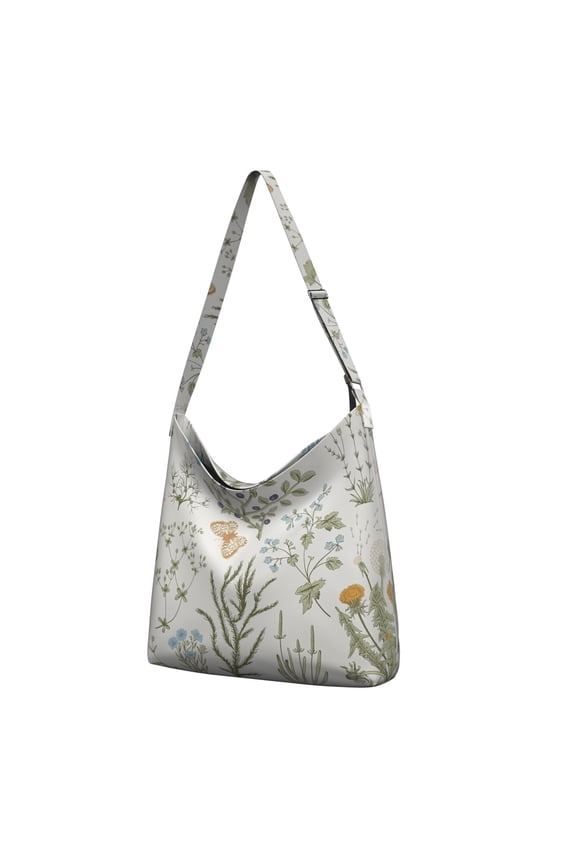 Spring Summer Floral Print Sling | Adjustable Strap Crossbody | Spacious for Essentials