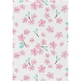 thumbnail image 1 of Spring Summer Garden Flag 12x18 Double Sided Cherry Blossom on White House Yard Flags Welcome Spring Rustic Farmhouse Outdoor Banner Party Home Decor, 1 of 6