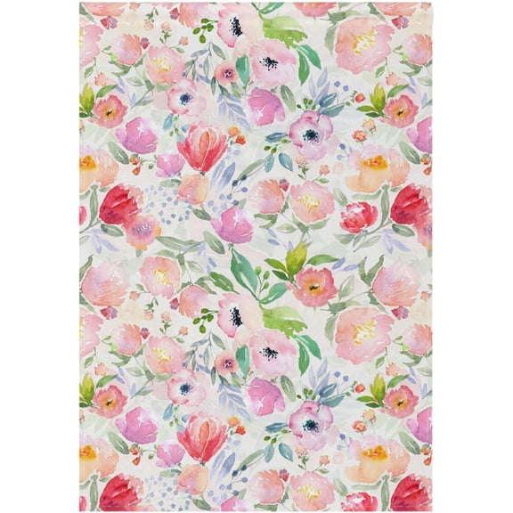 Spring Summer House Flag 28x40 Double Sided Watercolor Flowers and Plants Garden Yard Flags Welcome Spring Rustic Farmhouse Outdoor Banner Party Home Decor