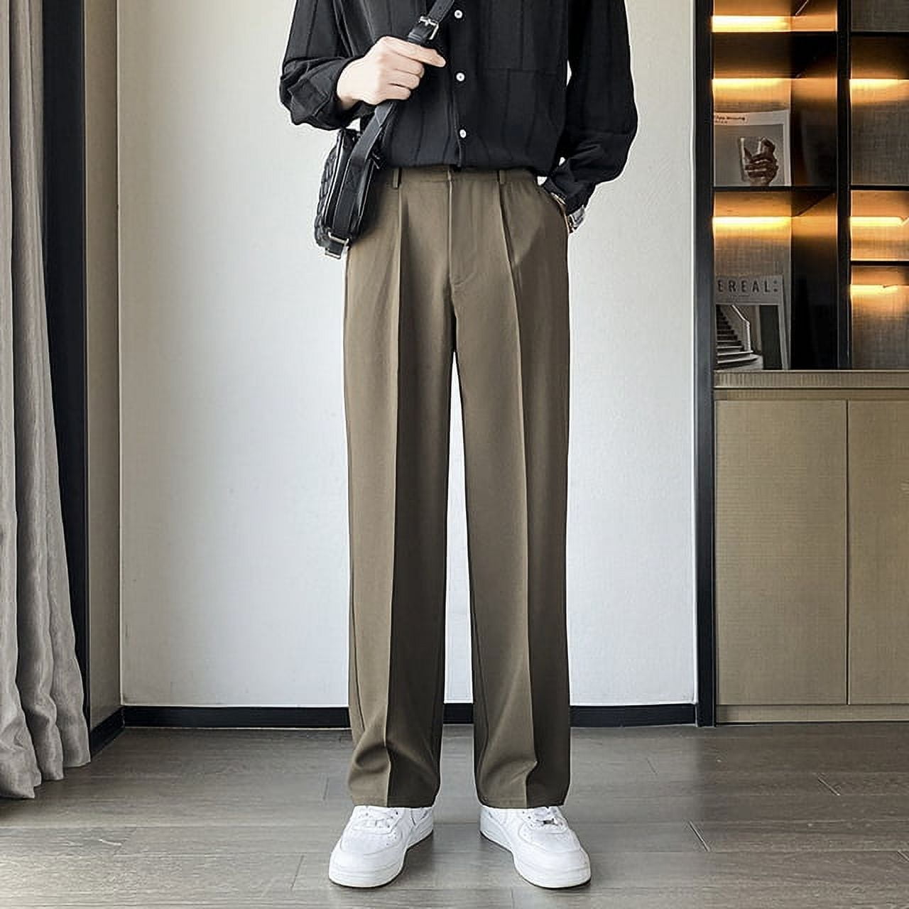 deres】drape pants (black)｜レディース