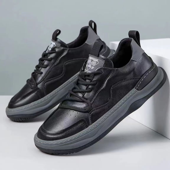 Spring Summer Men's Shoes New Fashion Trendy Korean Style White Shoes Men's Soft Sole Shoes Men's Casual Single Shoes