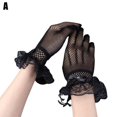thumbnail image 1 of Spring Summer Mesh Fishnet Gloves For Women Party Female Gloves Dance Hand Decor Mittens N6J9, 1 of 9