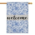 thumbnail image 1 of Spring Summer Multicolored Flower Leaves Garden Flag 28x40 Inch Double Side for Outdoor Courtyard Garden Decor Flowers Welcome Holiday Flag for Outside Decoration, 1 of 6