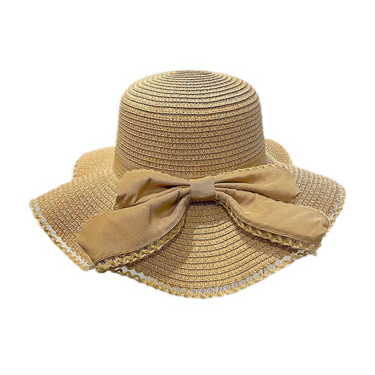 Spring Summer Outdoor Sunscreen Wide Brim Panama Hat  display picture 1
