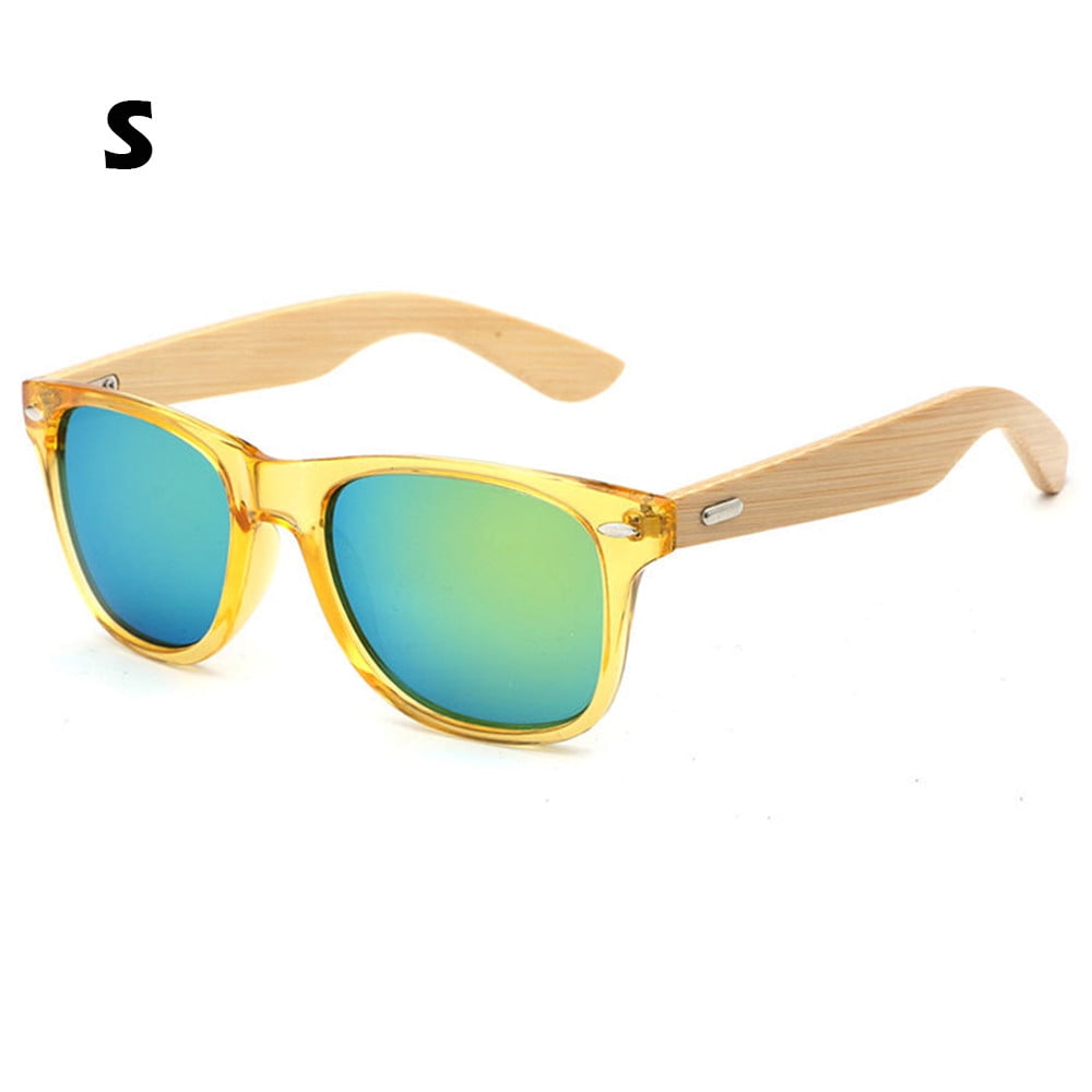 Bamboo Sunglasses - Polarized Retro Aviator Style In 17 Colors (Men & Women)