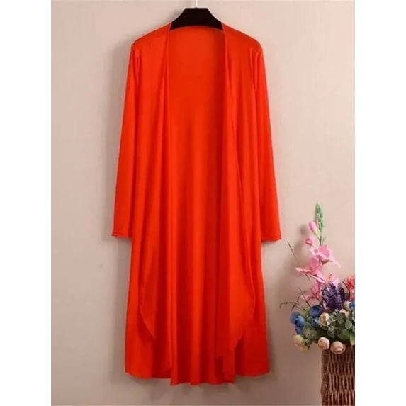 Spring Summer Sun Protection Clothing Women Long Cardigan Female Cardigans Long Sleeve Loose Coat Jacket Ladies Shawl Outerwear