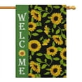 thumbnail image 1 of Spring Summer Sunflower Garden Flag 28x40 Inch Double Side for Outdoor Courtyard Garden Decor Flowers Welcome Holiday Flag for Outside Decoration, 1 of 6