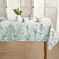 thumbnail image 1 of Spring Summer Tablecloth 60x120 Inch, Eucalyptus Butterfly Floral Table Cover for Party Picnic Dinner Decor, 1 of 6
