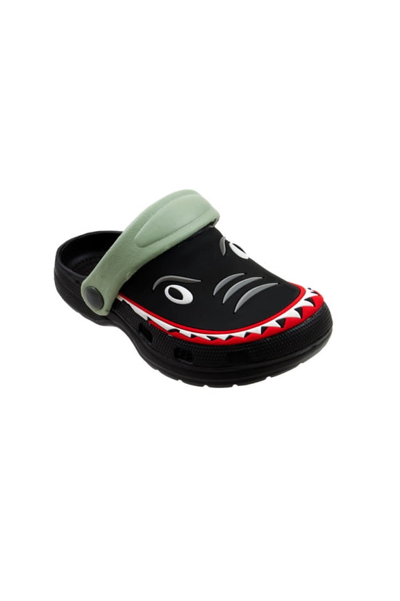 Spring Summer Toddler Boys' Shark Slingback Sandal Clogs For Beach, Pool or Everyday Wear - Assorted colors