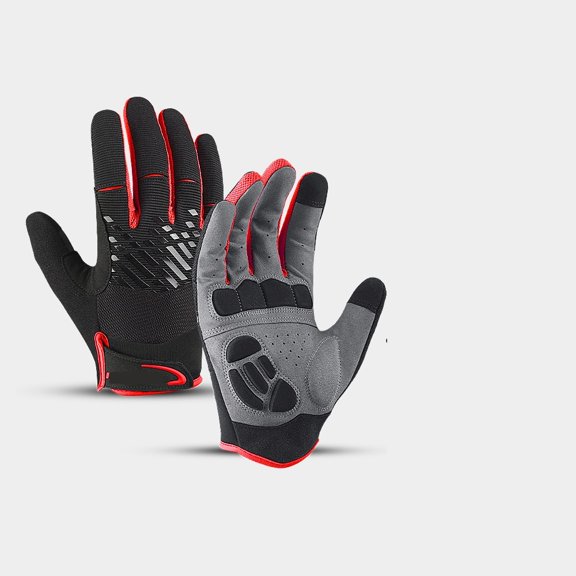 Spring Summer Touch Screen Cycling Gloves Breathable Shock Absorption Mountains ,Flexible and Comfortable