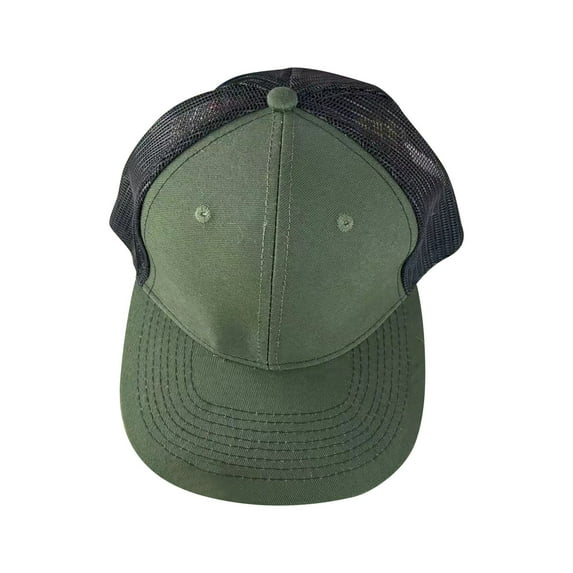 Spring & Summer Unisex Camouflage Cap, Wide Brim with Slightly Curved Duck Tongue, Breathable Mesh for Outdoor Activities,Army Green,M,Aetherz