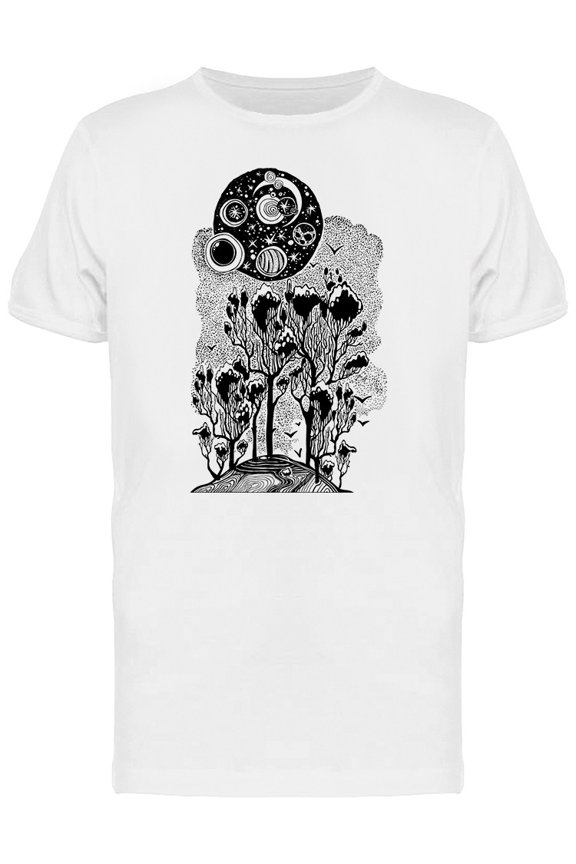 Spring Sun Eclipse And Nature Tee Men's -Image by Shutterstock
