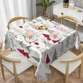 thumbnail image 1 of Spring Tablecloth Square 60x60 Inch,Sage Green Wild Flowers Table Cloth,Stain Resistance Polyester Seasonal Summer Floral Table Covers for Kitchen Dining,Small Tablecloth for Parties Picnic, 1 of 6