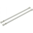 Spring Tension Curtain Rod 8 to 11Inch Adjustable, 2 Pack Small Short