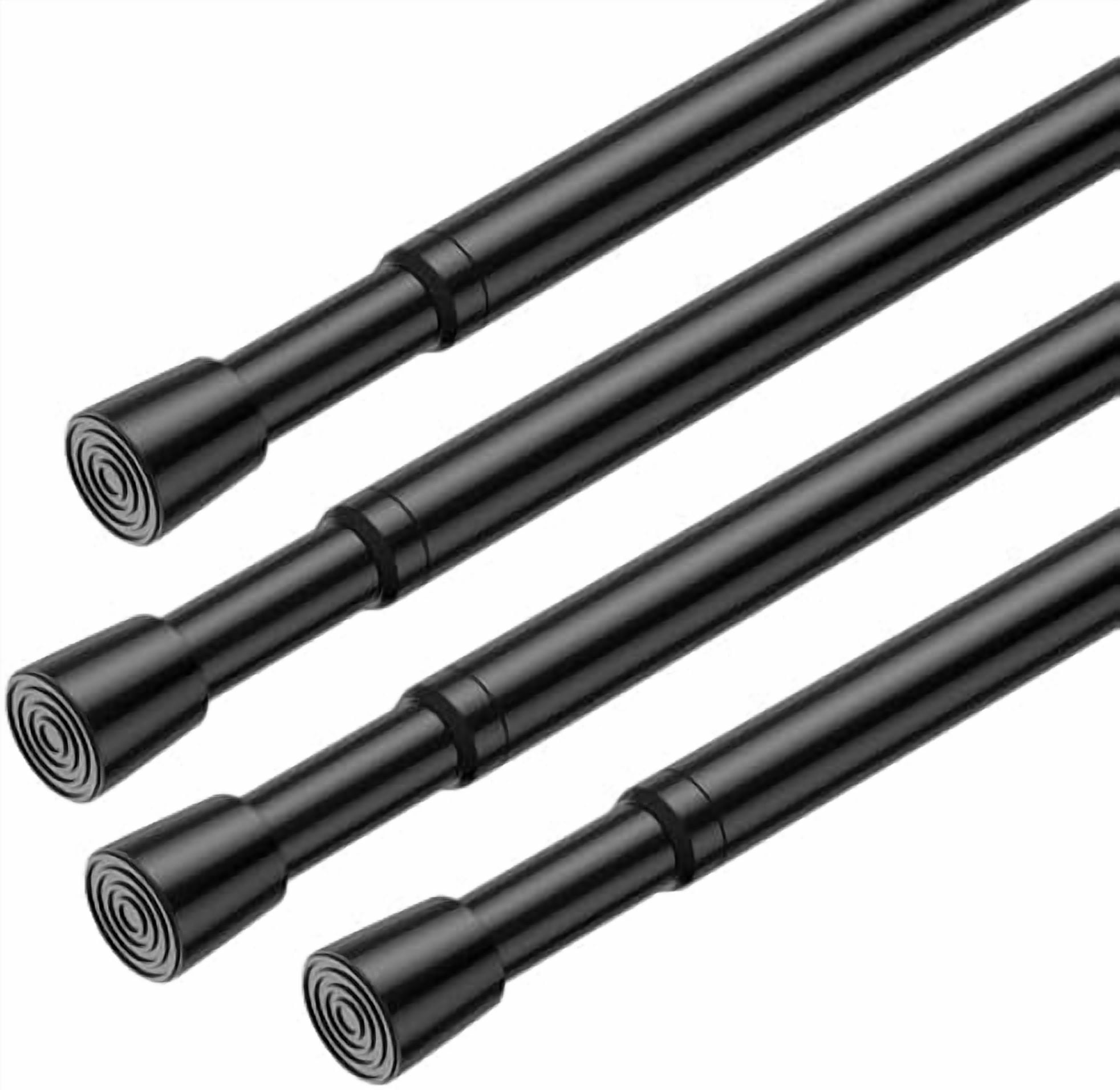 Spring Tension Rods Adjustable Tension Curtain Rod Small Tension Rod No ...