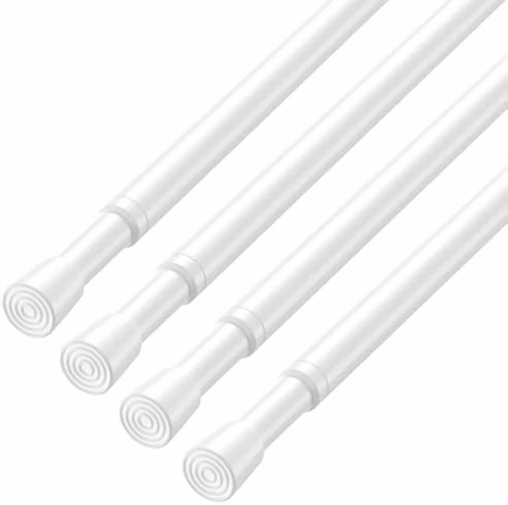 Spring Tension Rods Adjustable Tension Curtain Rod Small Tension Rod No ...