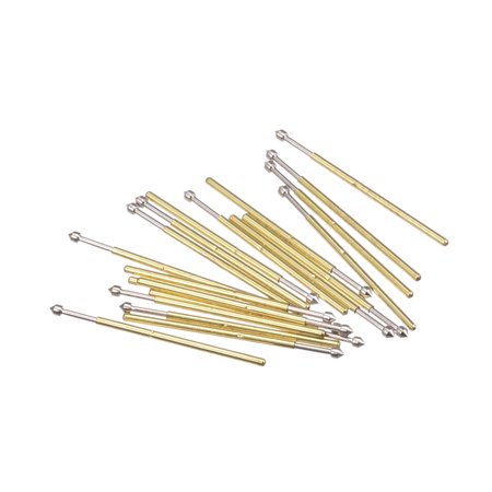 Spring Test Probe Pin 20pcs 0.9mm Tip 16.5mm for PCB Board Testing Contact