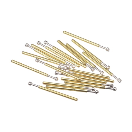 Spring Test Probe Pin 20pcs 1.3mm Tip 16.5mm for PCB Board Testing Contact
