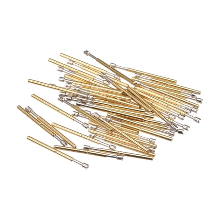Spring Test Probe Pin 50pcs 1.3mm Tip 1.02mm Thimble for PCB Board Testing Contact