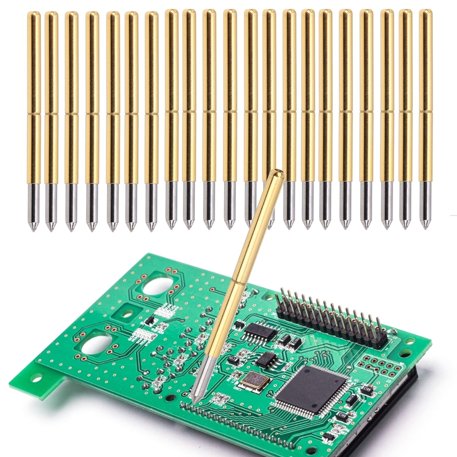 Spring Test Probe, Spring Test Probe Pin P125-B Model 100pcs For Test ...