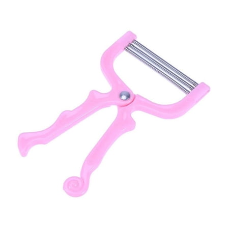 Spring Threading Tool Facial Hair Remover Set Manual Epilator Beauty Tool for Smooth Skin Reusable Hair Removal Device