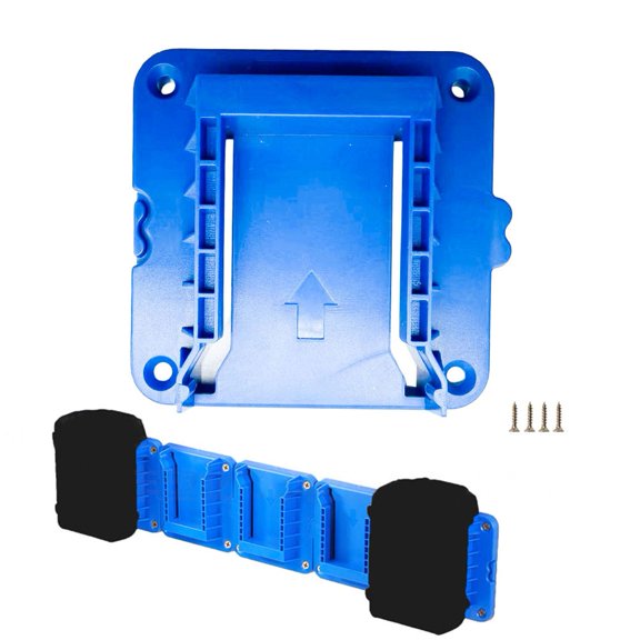 Spring Tool Battery Rack Compatible with KB624-03 KB524-03 For 24V Blue Plastic Unit 1 PC