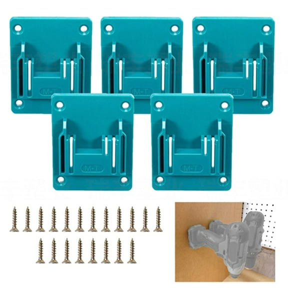 Spring Tool Dock Hanger 18V Tool Holder Easy Installation Lightweight Design Indoor Tool Storage For 18V Li-ion Tools 5pcs