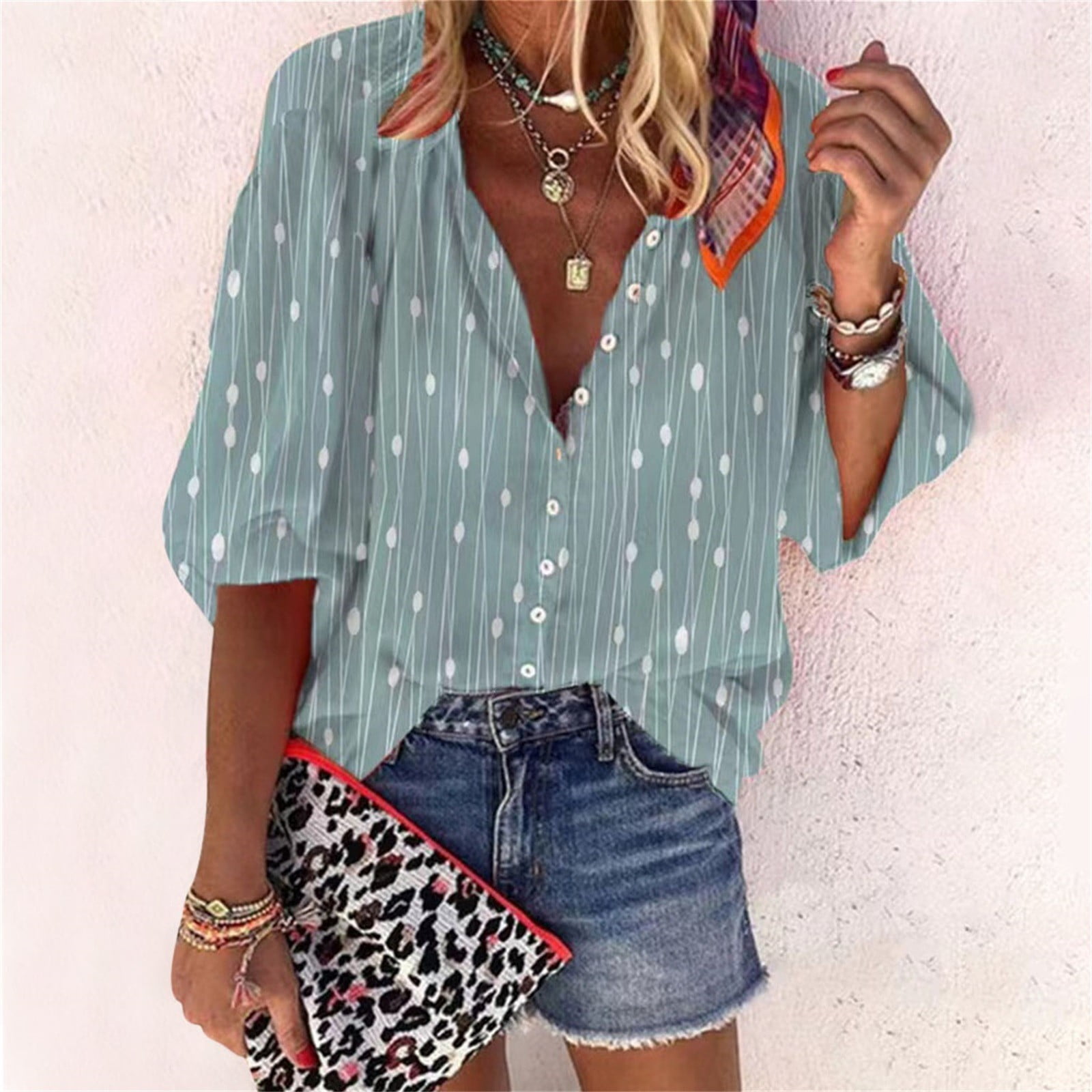 Spring Tops for Women 2024, Polyester Womens Fitted T Shirts, Short ...