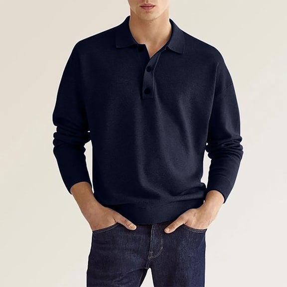 Spring Tops for Women Mens Shirts Long Sleeve Men Casual Solid Turndown Pullover Button Fashion Long Sleeve Blouse Men Clothes