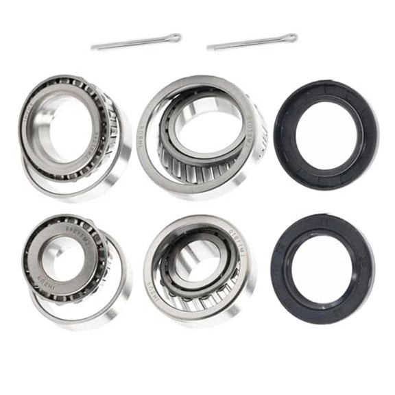 Spring Trailer Wheel Hub Bearing Kit for 1-14 & 34 Axles - Reliable!