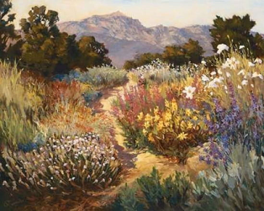 Spring Trails Canvas Art - Ellie Freudenstein (24 x 30)