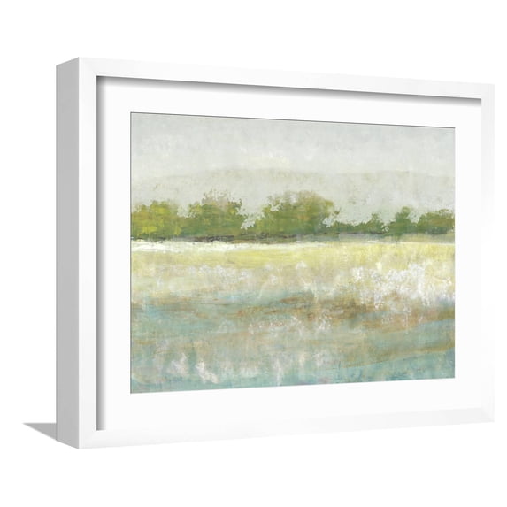 Art.com Spring Treeline II Art Print by Tim OToole, White Frame Wall Art, 21" x 17"