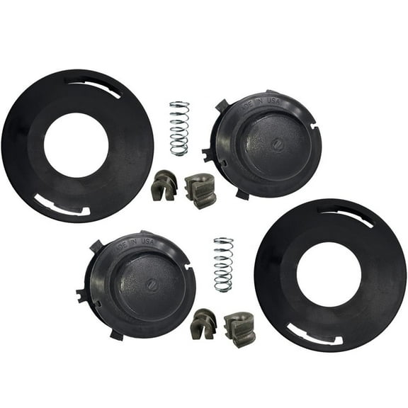 Spring Trimmer Head Spool Cover Spring Line Feed Eyelets For Stihl 25-2 Trimmer Head Rebuild Kit 2Pk FS44, FS55, FS80,FS85, FS90, FS100