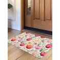 thumbnail image 1 of Spring Tulip Door Mat&nbsp;Indoor Outdoor Entrance, Non Slip Rug for Kitchen Bathroom Entryway Rug, Summer Floral Botanical Elegant Washable Doormat Floor Mat for Office Home Decor 20x31.5 Inch, 1 of 8
