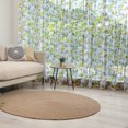 thumbnail image 1 of Spring Tulle Curtains with Rod Pocket, Flowers Lemons Essence Refreshing Agriculture Harvest Aroma Organic Watercolor Art, Sheer Drape for Wedding Party 2 Panels, 7 Sizes, Multicolor, by Ambesonne, 1 of 3