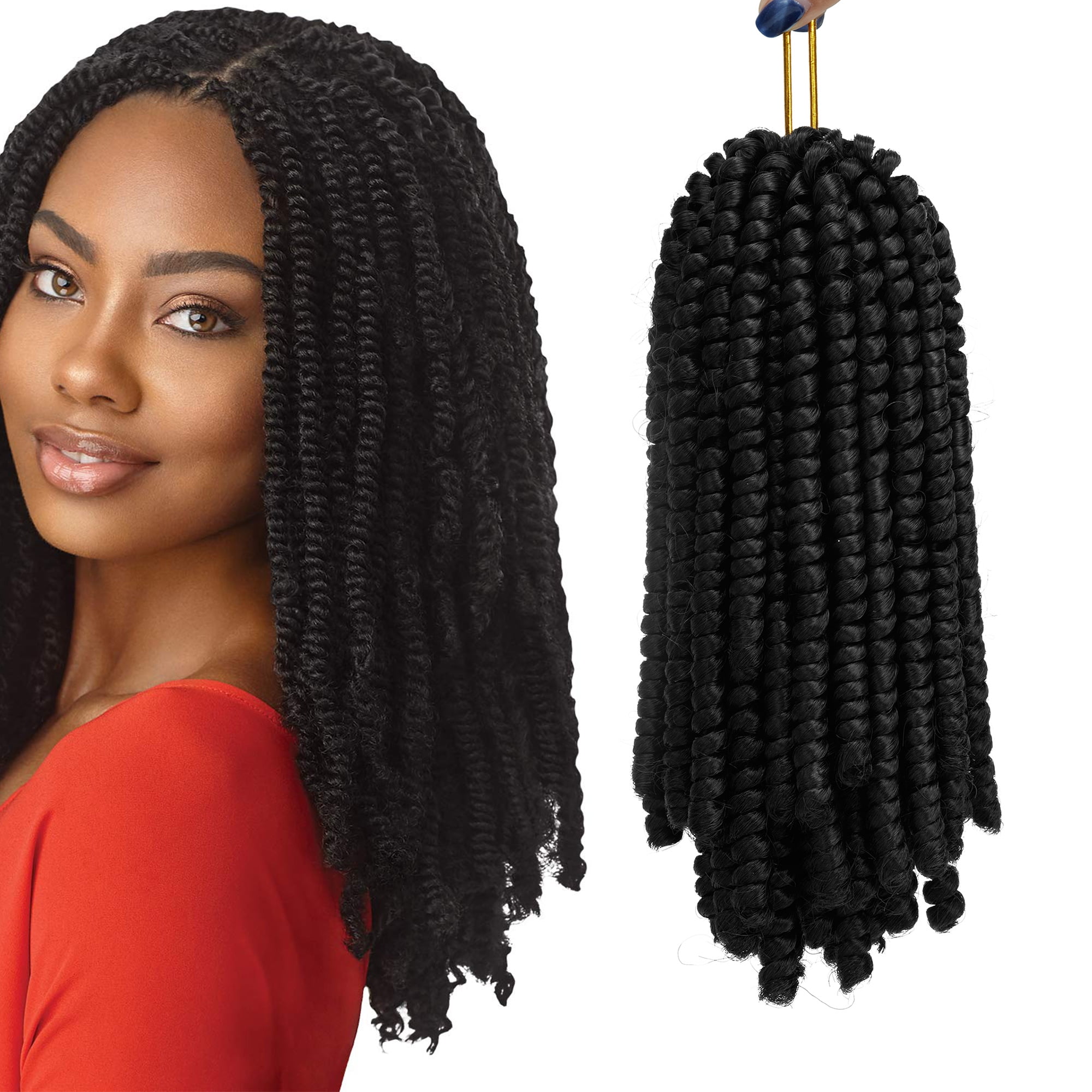 Spring Twist Hair for Braids 1 pack/lot 30strands Jamaican 