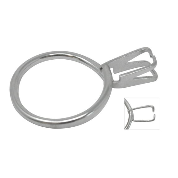 Spring-Type Stone Holder Display Chrome/Silver Jewelry Making Ring Tool - HOLD-0028