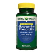 Spring Valley 3X Glucosamine Chondroitin for Joint Health Tablets, 60 Count