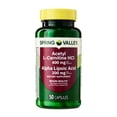 thumbnail interactive-video image 1 of Spring Valley Acetyl L-Carnitine HCI 400 mg + Alpha Lipoic Acid 200 mg Capsules, 50 Count, 1 of 13
