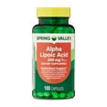 thumbnail image 1 of Spring Valley Alpha Lipoic Acid, Antioxidant Support, Dietary Supplement, 200mg Capsule, 100 Count, 1 of 11