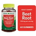 thumbnail interactive-video image 1 of Spring Valley Beet Root Heart Health Dietary Supplement Gummies, Cherry, 500 mg, 60 Count, 1 of 12