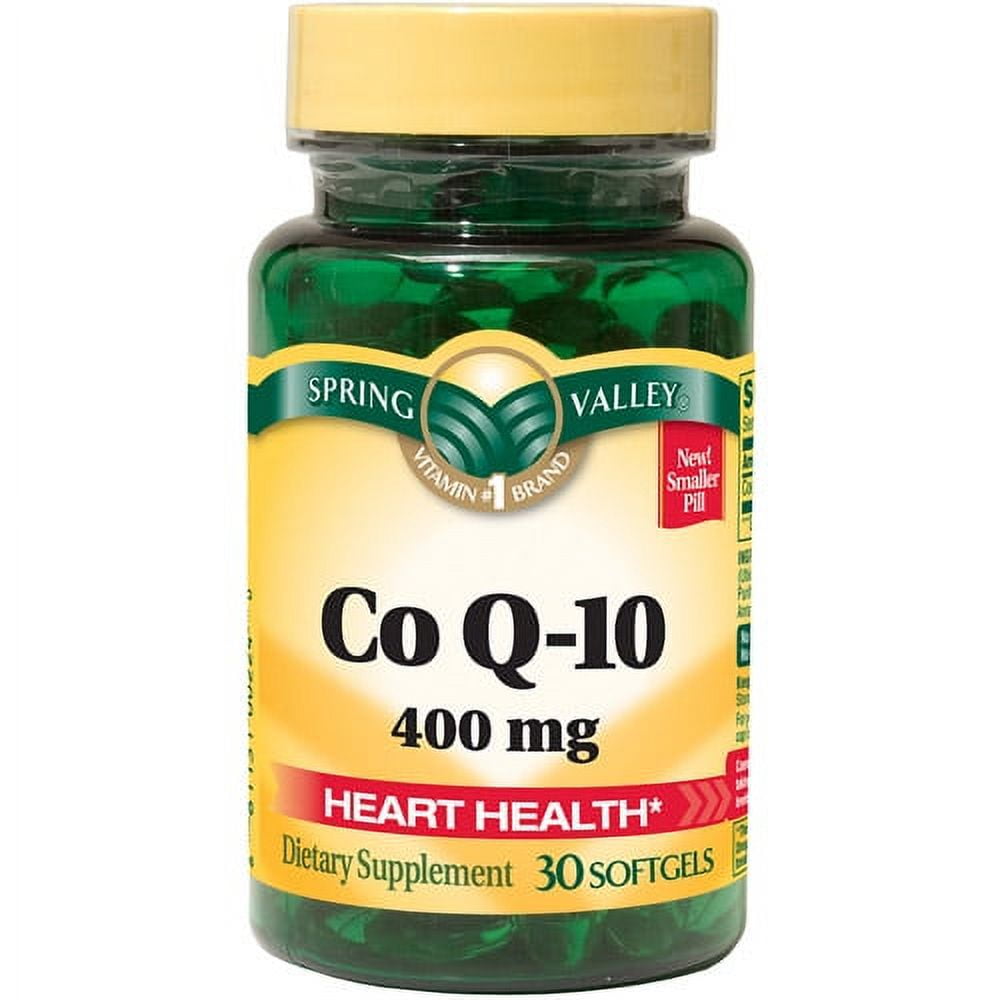 Spring Valley Co Q10 Softgels, 400 mg, 30 count