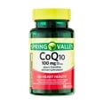 thumbnail image 1 of Spring Valley CoQ10 Plus L-Carnitine Heart Health Dietary Supplement Softgels, 100 mg, 50 Count, 1 of 10